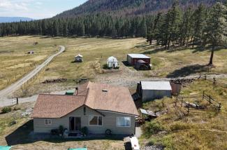 Home, workshop and greenhouses